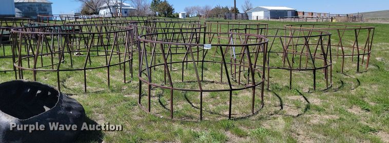 image for item DP3554 (6) round bale feeders