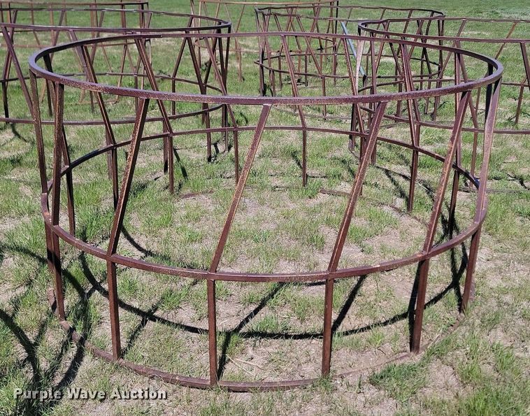 image for item DP3554 (6) round bale feeders