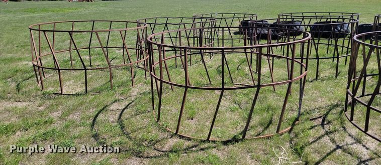 image for item DP3554 (6) round bale feeders