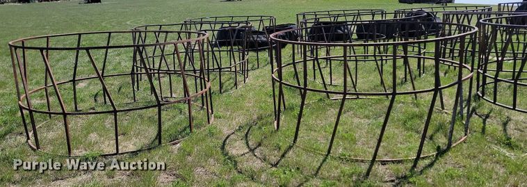 image for item DP3554 (6) round bale feeders