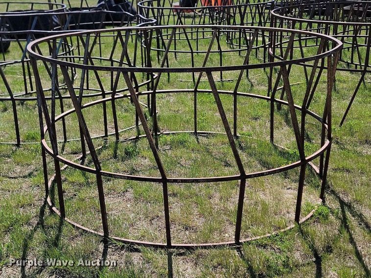 image for item DP3554 (6) round bale feeders