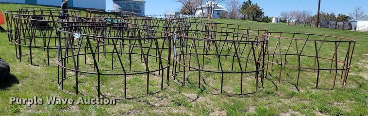 image for item DP3554 (6) round bale feeders