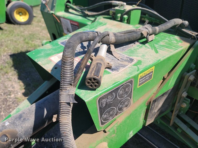 image for item DP3562 2007 John Deere  558 MegaWide Plus round baler