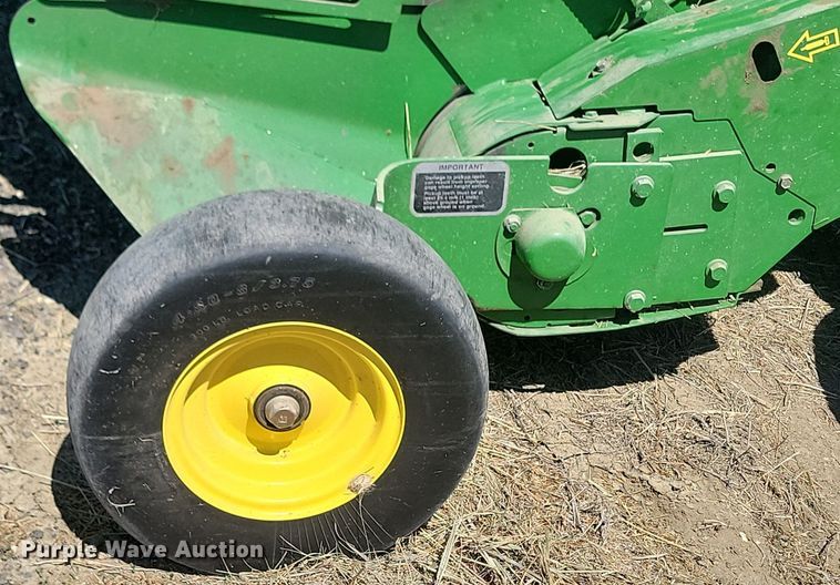 image for item DP3562 2007 John Deere  558 MegaWide Plus round baler