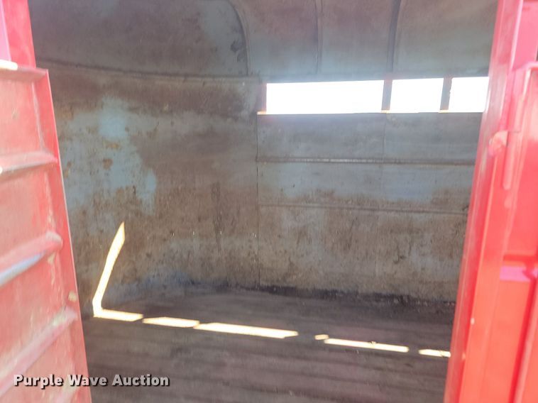 image for item DP3568 1979 S & S 6x16 livestock trailer