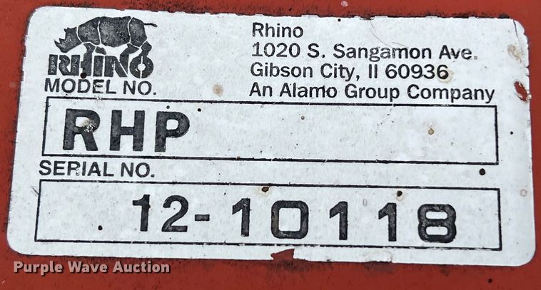image for item DS2963 Rhino RHP hay rake
