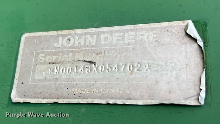 image for item DS2964 John Deere 148 loader