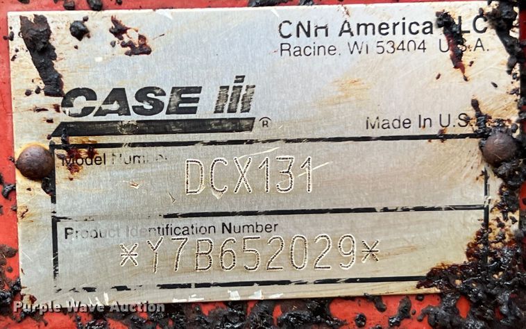 image for item DS2966 Case IH DCX131 swather / windrower