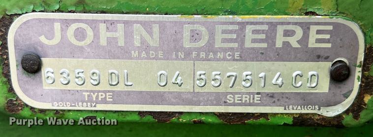 image for item DS2969 1983 John Deere 2950 tractor