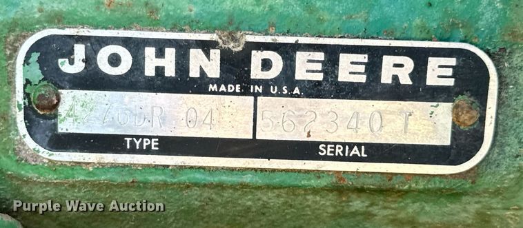 image for item EH6703 1981 John Deere 2640 tractor