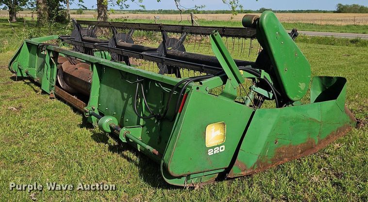 image for item EI3799 John Deere  220 flex head