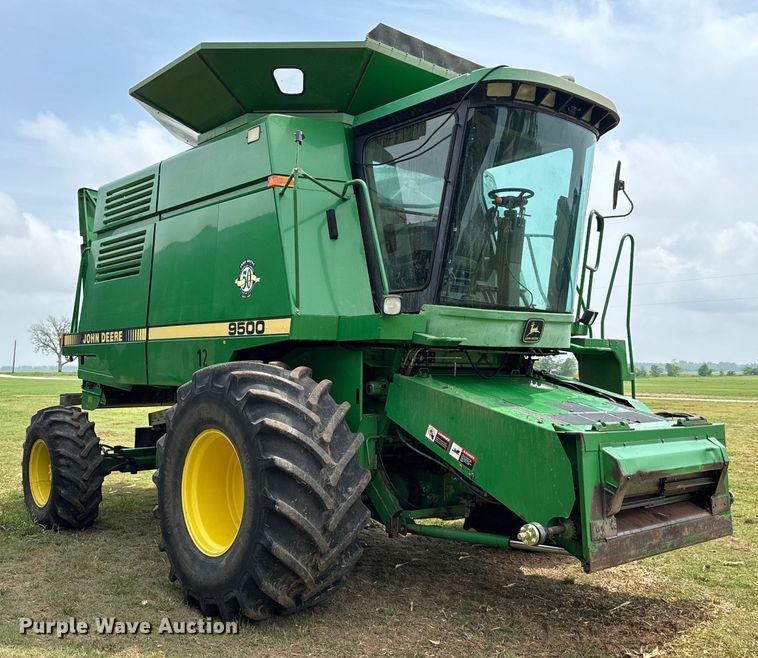 image for item EJ0521 1997 John Deere 9500 RWA combine