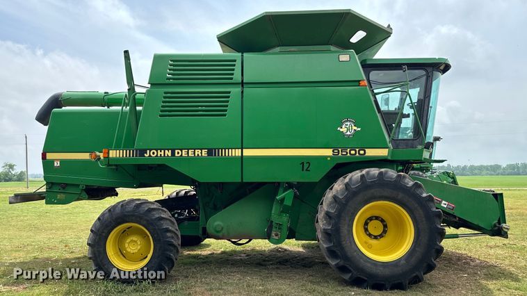 image for item EJ0521 1997 John Deere 9500 RWA combine