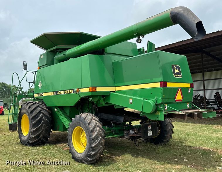 image for item EJ0521 1997 John Deere 9500 RWA combine