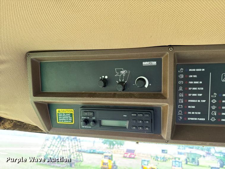 image for item EJ0521 1997 John Deere 9500 RWA combine