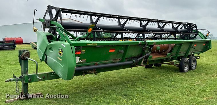 image for item EJ0529 2011 John Deere 630F flex head