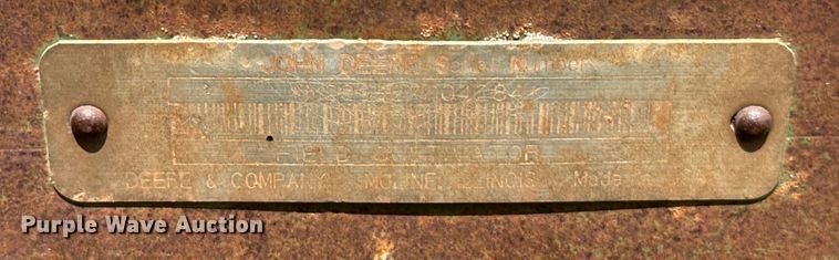 image for item EJ0574 John Deere 980 field cultivator