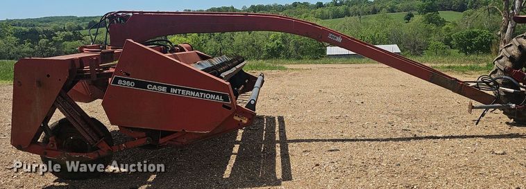 image for item EJ5350 Case IH 8360 swather / windrower