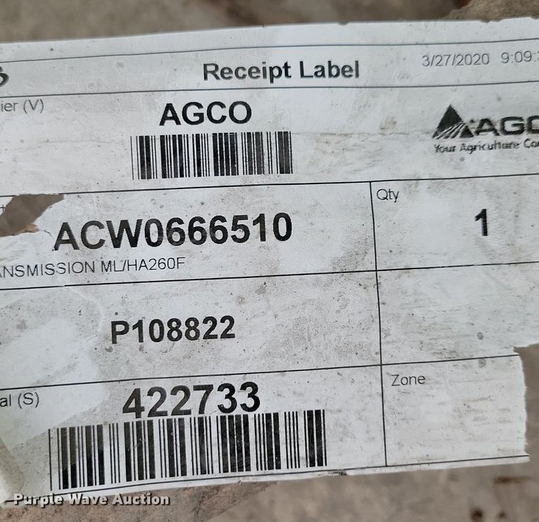 image for item KB9068 Fendt drive train