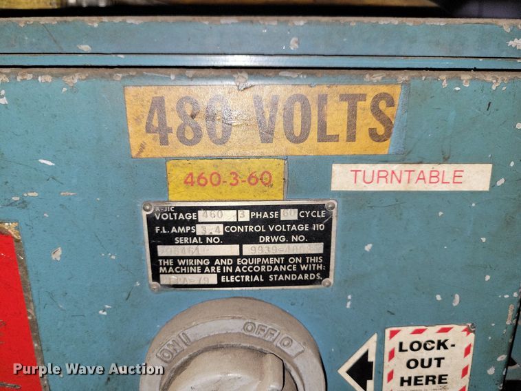 image for item KB9074 Koike Aronson HS4AB rotational turntable