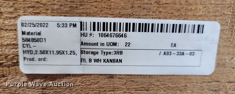 image for item KB9080 Monarch Industries hydraulic cylinders