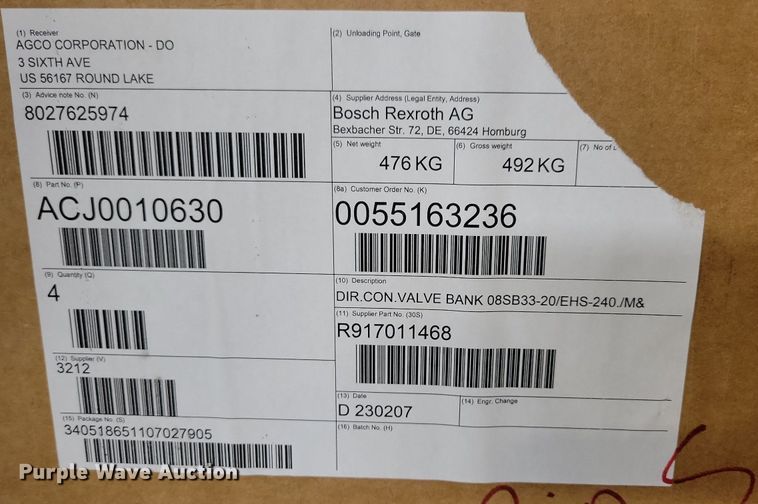 image for item KB9081 Hydraulic service banks