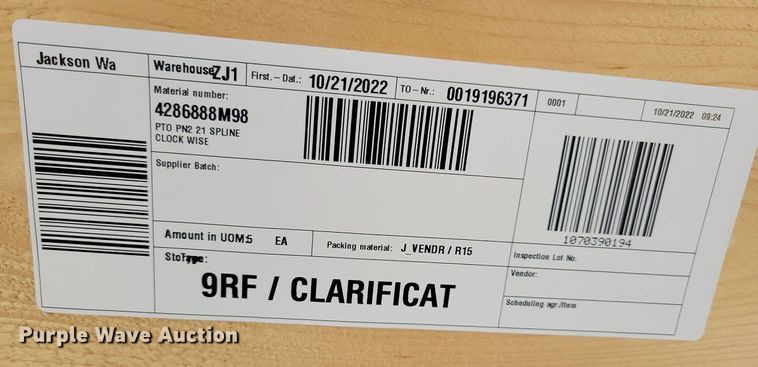 image for item KB9083 Tractor parts