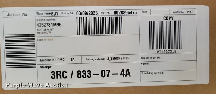 image for item KB9086 Tractor parts