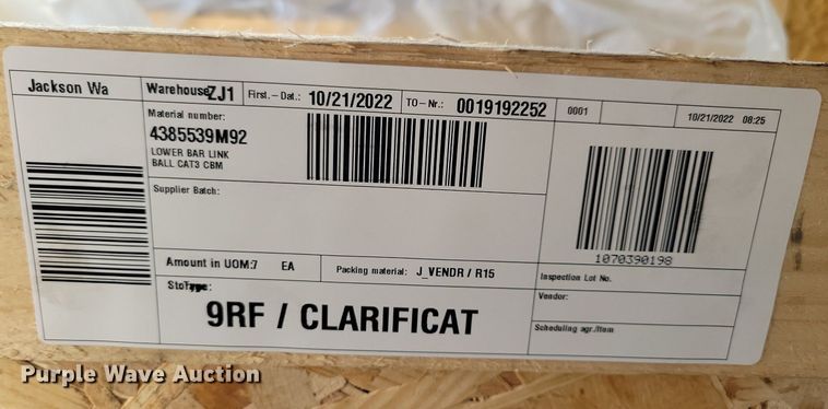 image for item KB9088 AGCO front linkage system