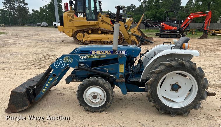 image for item KV9761 Shibaura SD1540B MFWD tractor