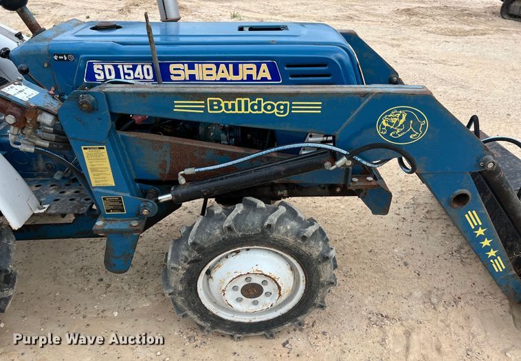 image for item KV9761 Shibaura SD1540B MFWD tractor