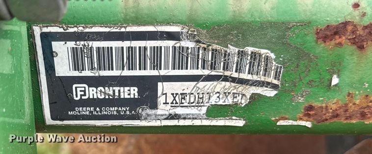 image for item KV9765 Frontier  DH1396 tandem disk