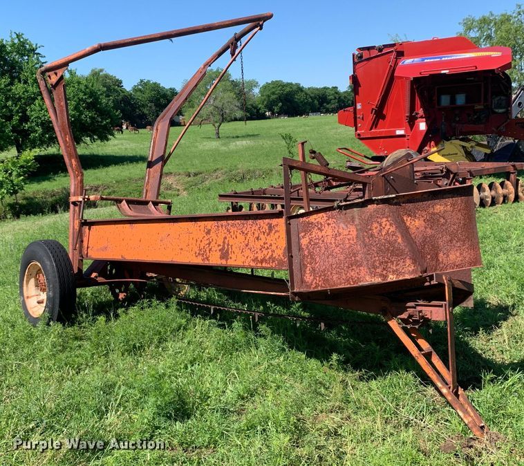 image for item KX9987 (2) hay bale loaders