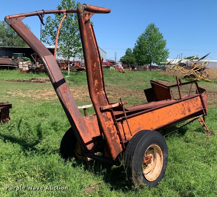 image for item KX9987 (2) hay bale loaders