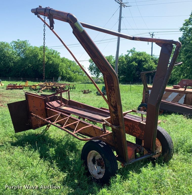 image for item KX9987 (2) hay bale loaders