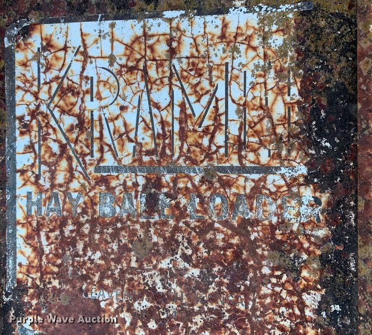 image for item KX9987 (2) hay bale loaders