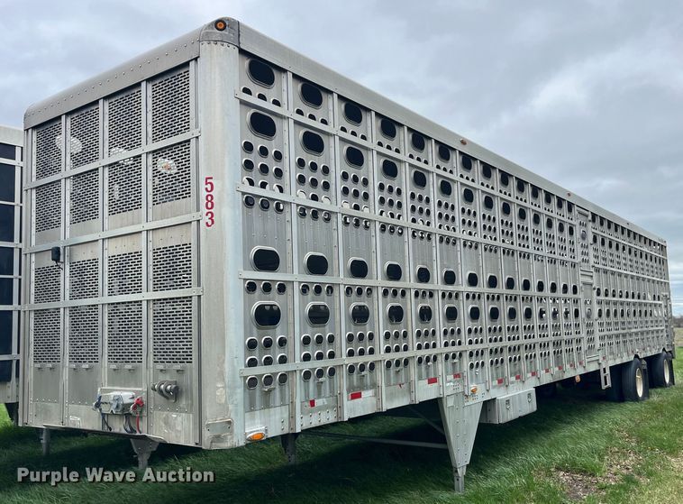 image for item LD9437 2008 EBY livestock trailer