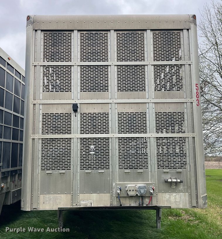 image for item LD9437 2008 EBY livestock trailer