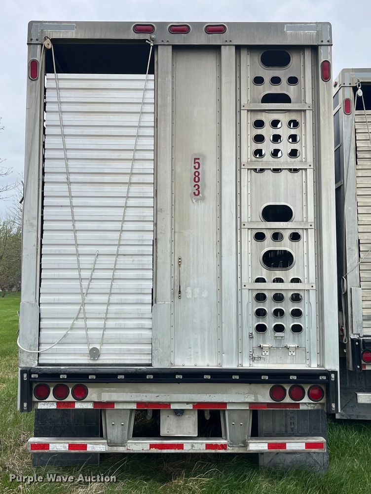 image for item LD9437 2008 EBY livestock trailer