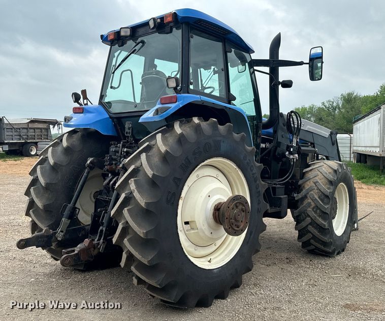 image for item ND9246 2003 New Holland TM190 MFWD tractor