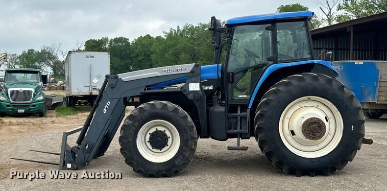 image for item ND9246 2003 New Holland TM190 MFWD tractor