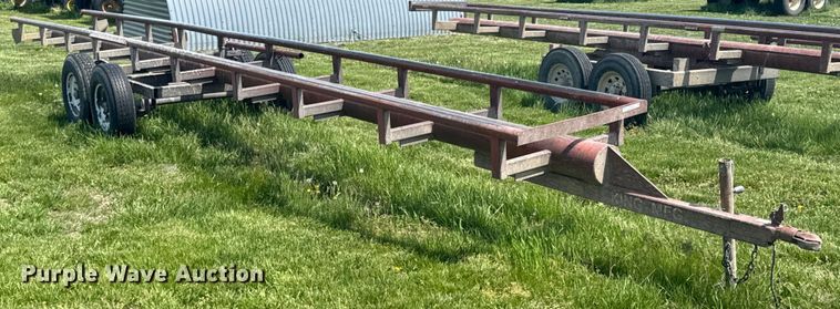 image for item ND9281 King hay bale trailer