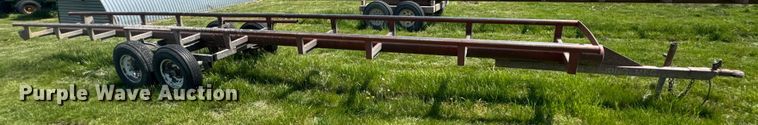 image for item ND9281 King hay bale trailer