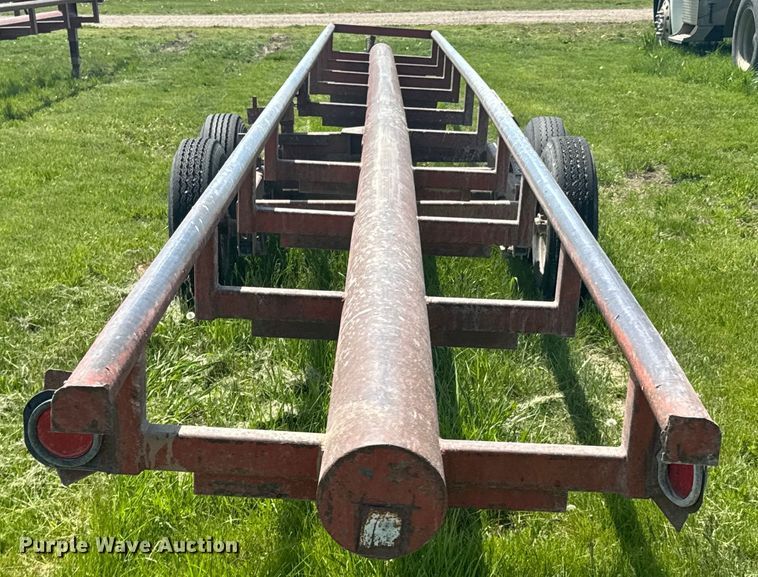 image for item ND9281 King hay bale trailer