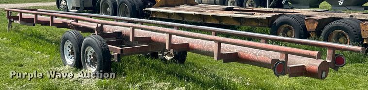 image for item ND9281 King hay bale trailer