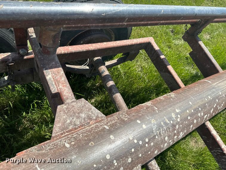 image for item ND9281 King hay bale trailer