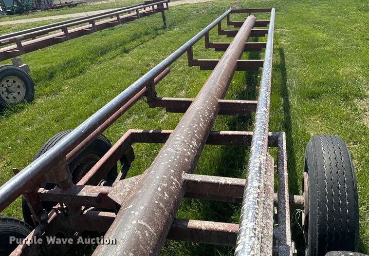 image for item ND9281 King hay bale trailer