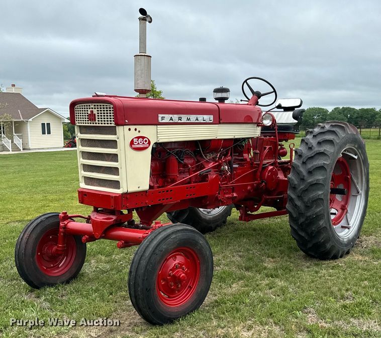 image for item NL9720 International  Farmall 560 tractor