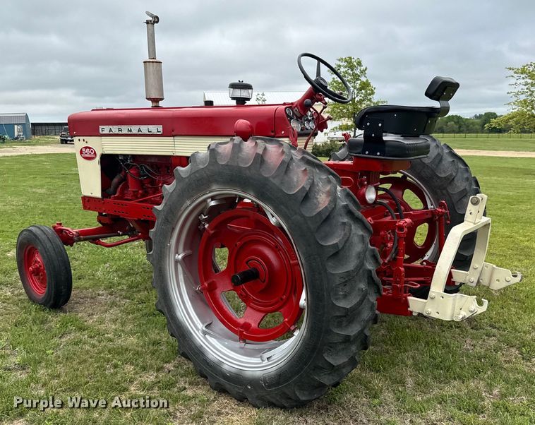 image for item NL9720 International  Farmall 560 tractor