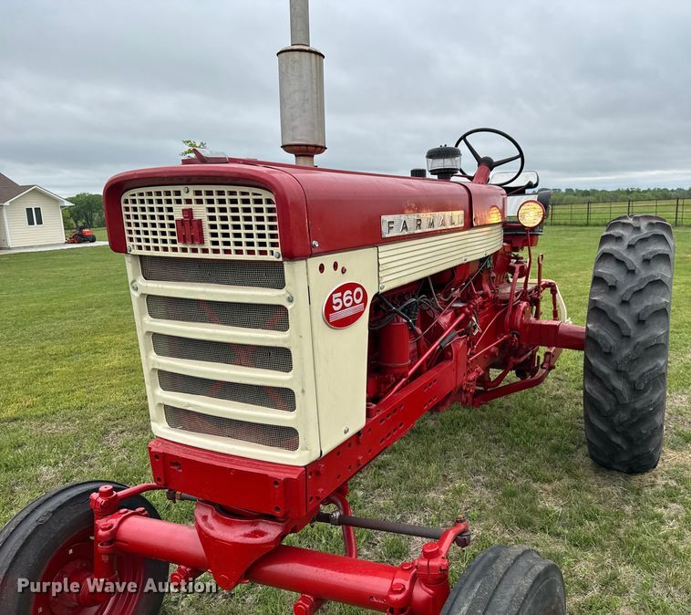 image for item NL9720 International  Farmall 560 tractor